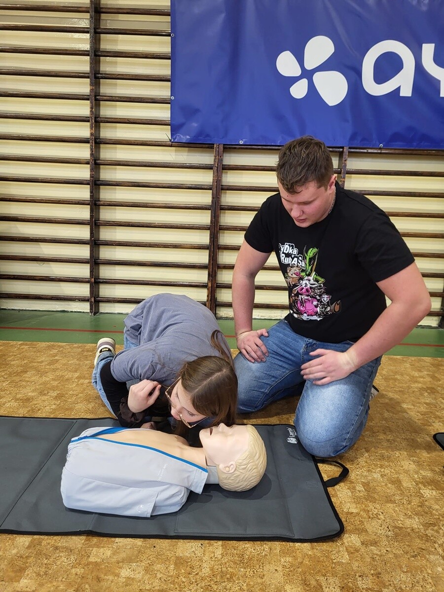 V Szkolny Rajd Szlakiem Powstańców Śląskich. / fot. mat. szkolne