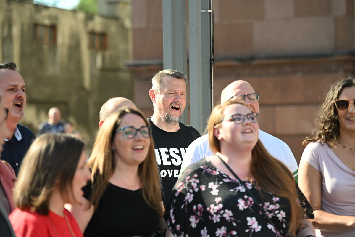 VI Noc Chórów za nami! Unikalny festiwal muzyczny znów zawitał do Rudy Śląskiej, racząc mieszkańców miasta muzyką chóralną, prezentowaną przez blisko 24 zespoły! / fot. Marek Faber