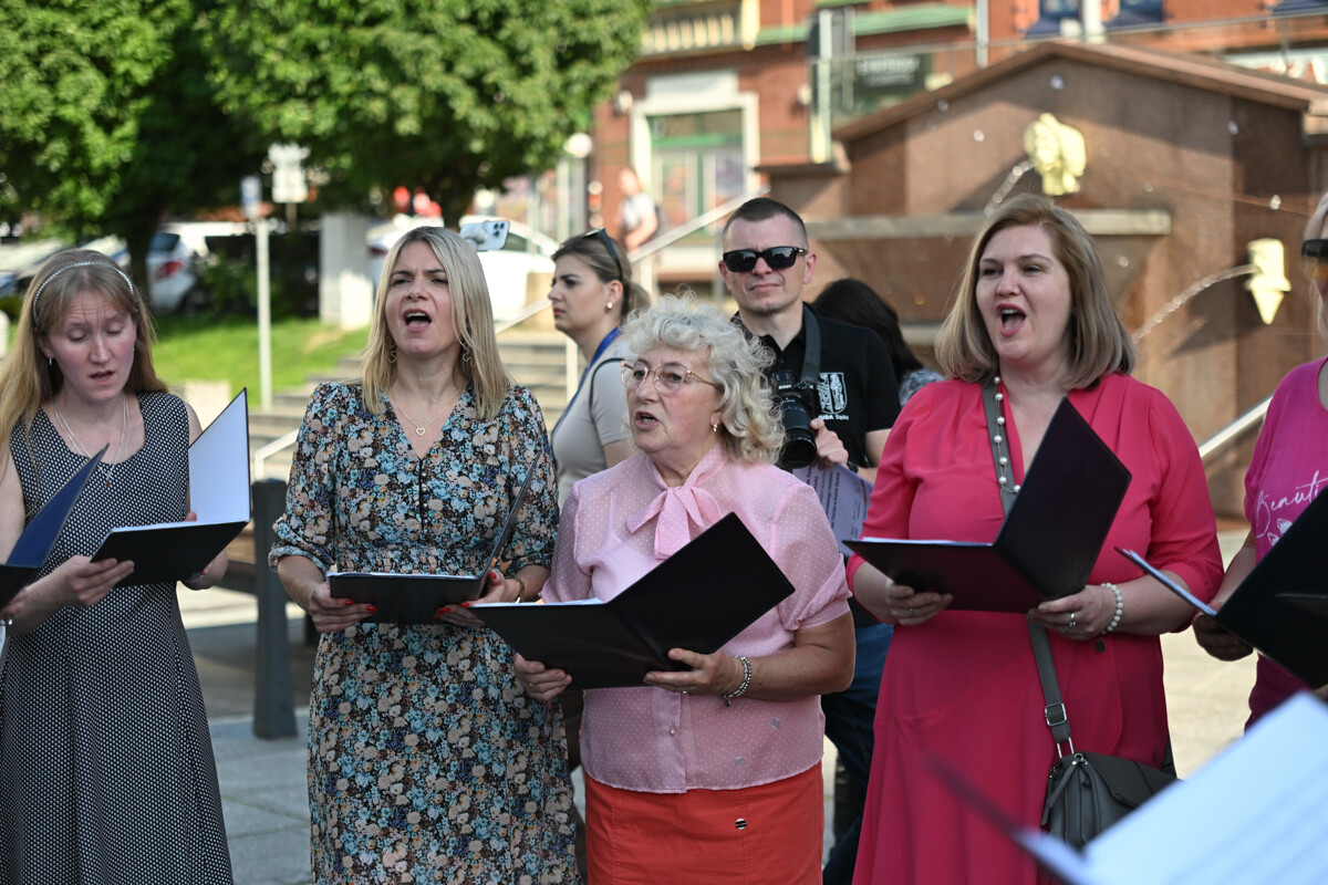 VI Noc Chórów za nami! Unikalny festiwal muzyczny znów zawitał do Rudy Śląskiej, racząc mieszkańców miasta muzyką chóralną, prezentowaną przez blisko 24 zespoły! / fot. Marek Faber