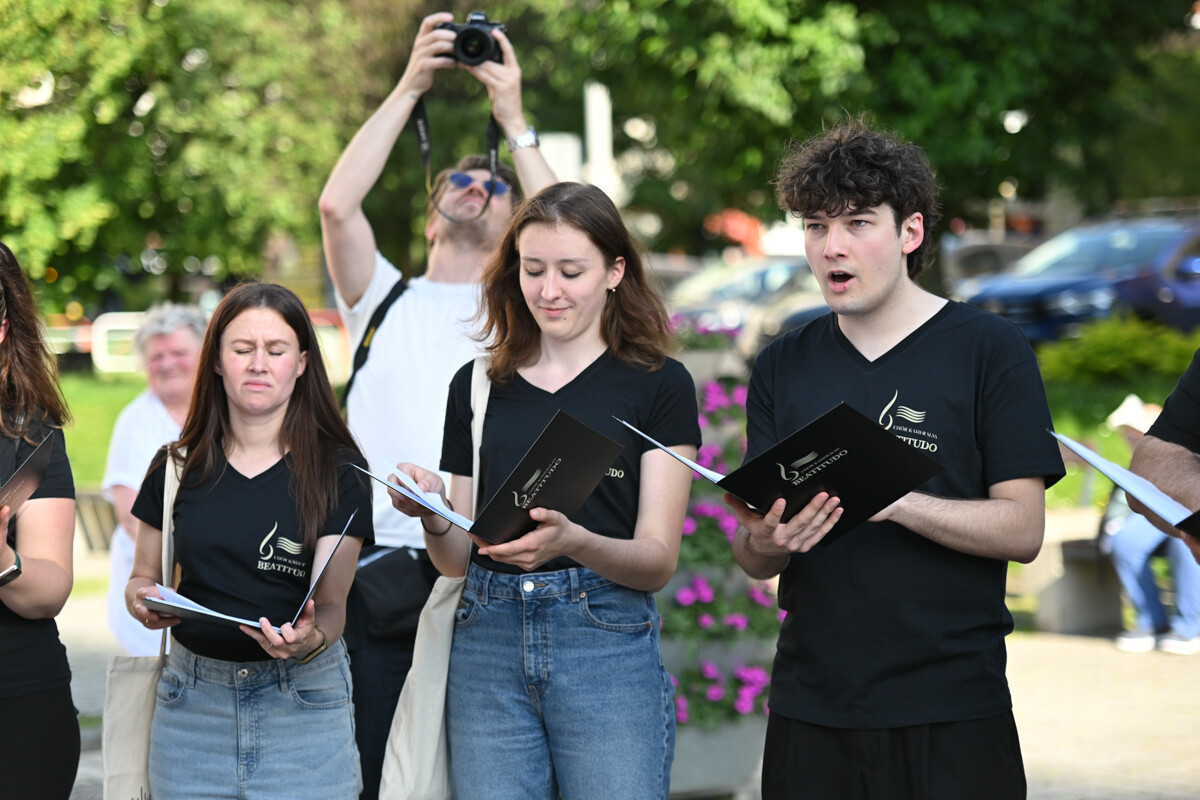 VI Noc Chórów za nami! Unikalny festiwal muzyczny znów zawitał do Rudy Śląskiej, racząc mieszkańców miasta muzyką chóralną, prezentowaną przez blisko 24 zespoły! / fot. Marek Faber