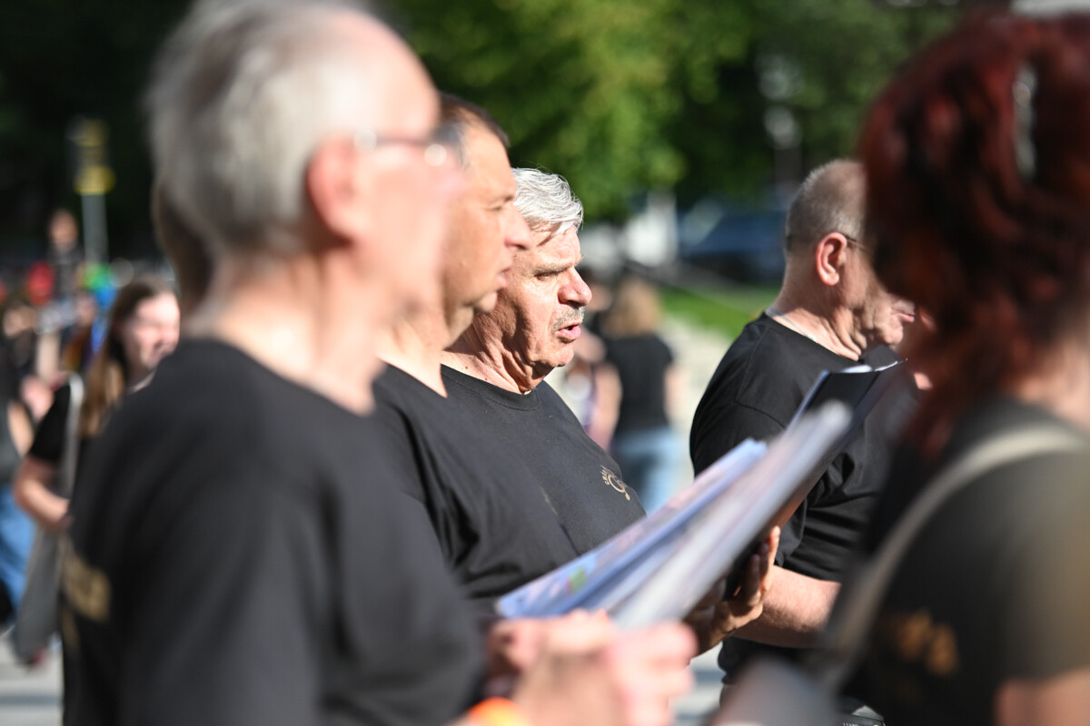 VI Noc Chórów za nami! Unikalny festiwal muzyczny znów zawitał do Rudy Śląskiej, racząc mieszkańców miasta muzyką chóralną, prezentowaną przez blisko 24 zespoły! / fot. Marek Faber