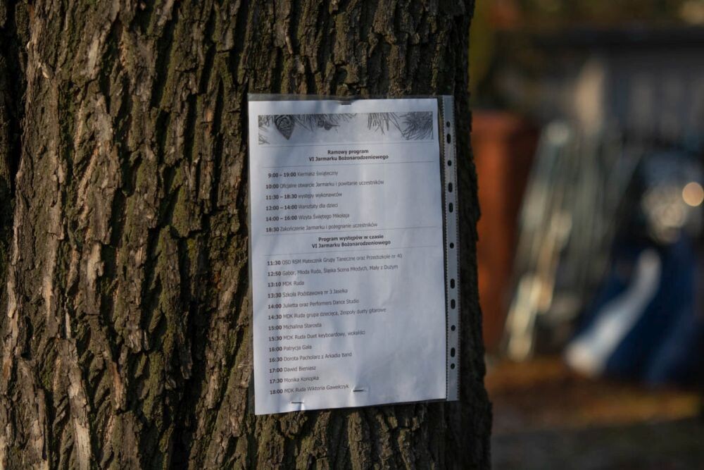 VI Rudzki Jarmark Bożonarodzeniowy/fot. Marek Faber