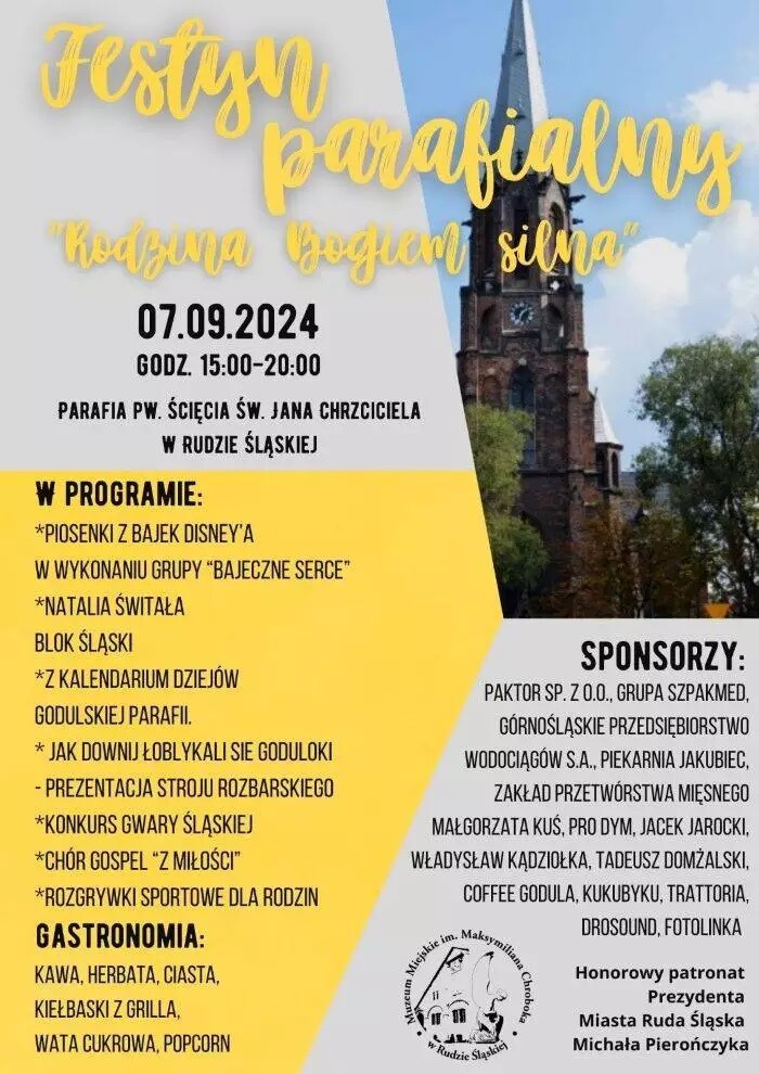 Okazji do spędzenia czasu aktywnie w Rudzie Śląskiej nie zabraknie. Warto zapoznać się z kalendarzem imprez na najbliższe dni, które będą obfitowały w wydarzenia kulturalne i sportowe na terenie miasta.