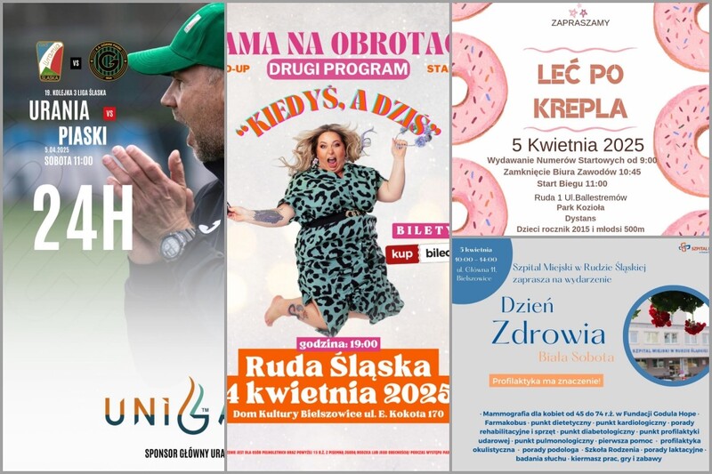 Weekend w Rudzie Śląskiej: Koncerty, sport i atrakcje dla całej rodziny [HARMONOGRAM]