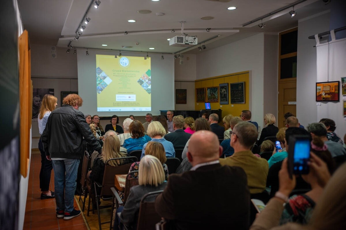 Wernisaż - "Grupa Bielszowicka – 60. rocznica powstania". / fot. Natalia Salwiczek