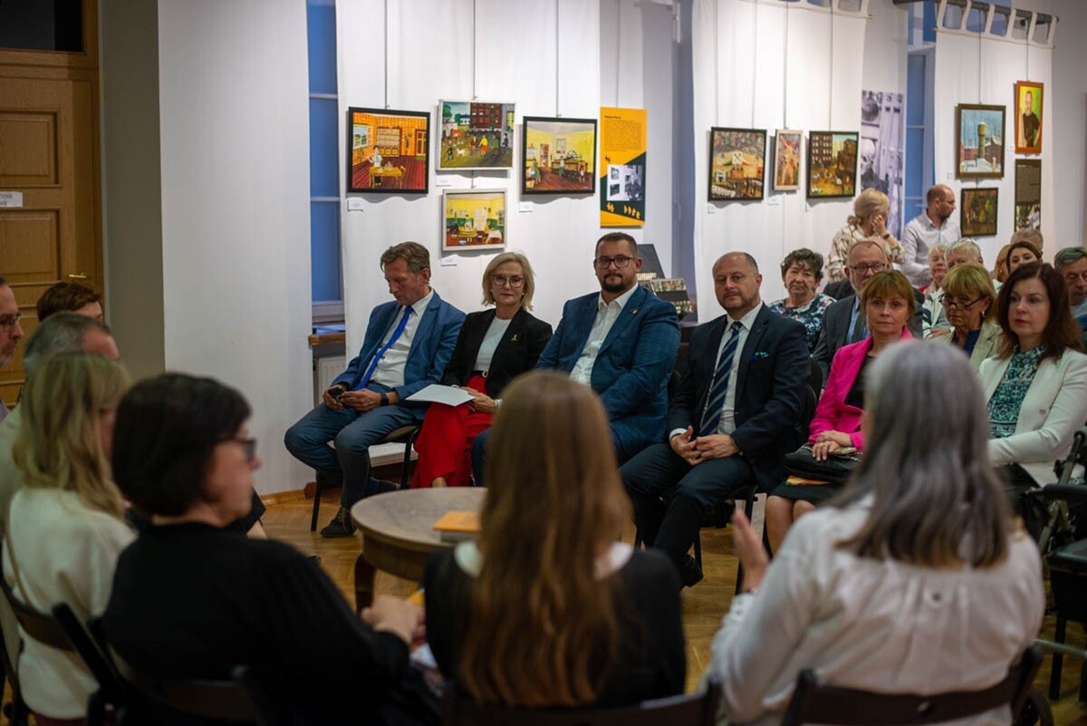 Wernisaż - "Grupa Bielszowicka – 60. rocznica powstania". / fot. Natalia Salwiczek