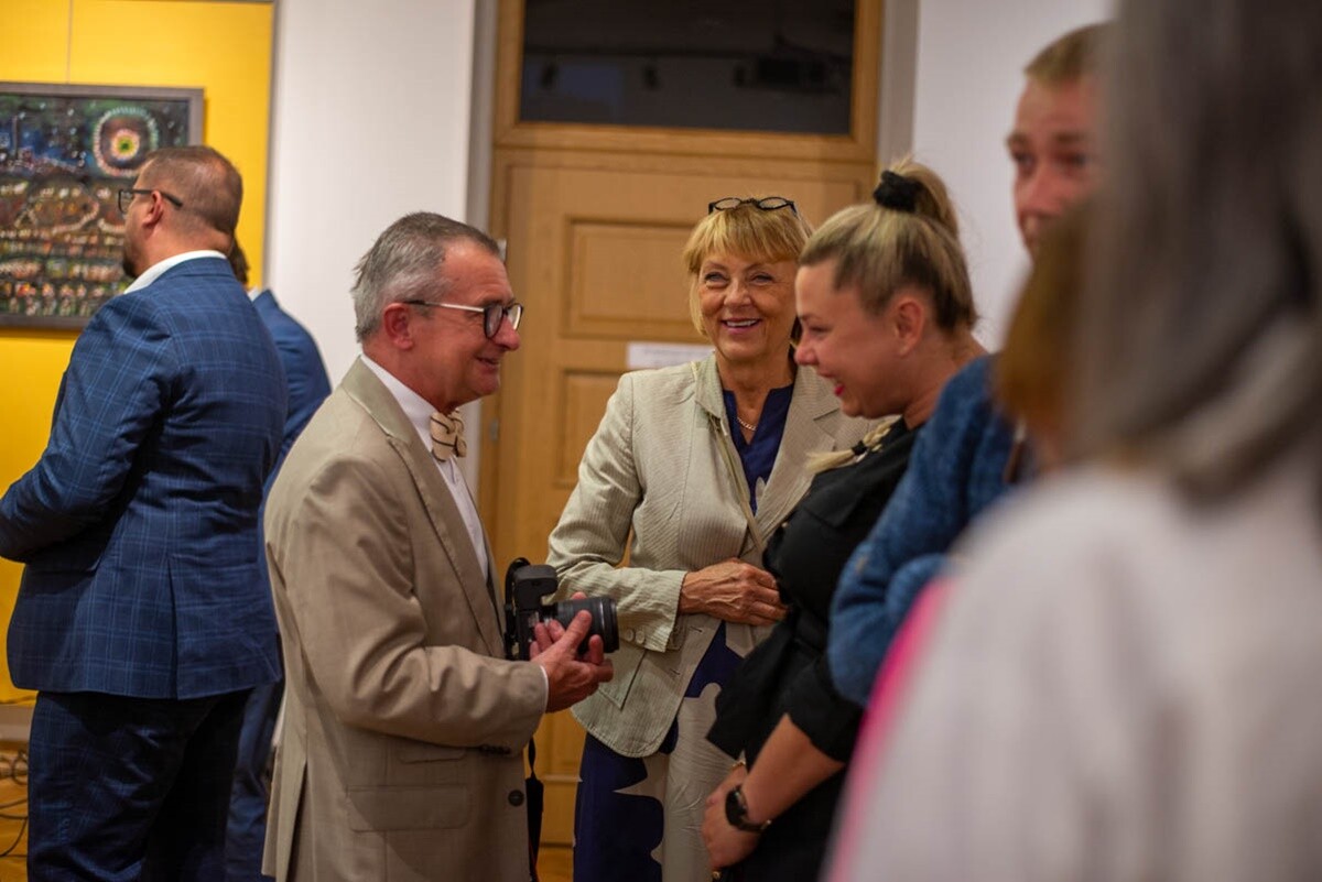 Wernisaż - "Grupa Bielszowicka – 60. rocznica powstania". / fot. Natalia Salwiczek