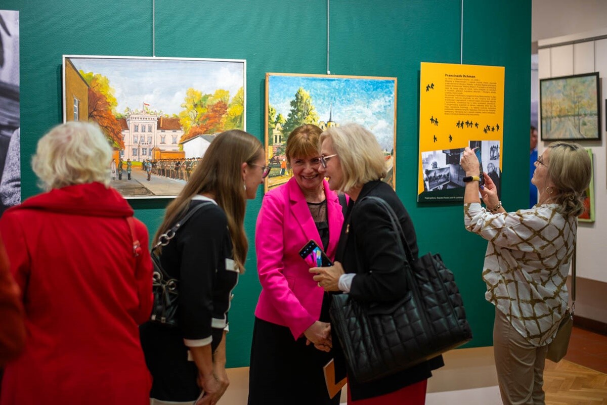 Wernisaż - "Grupa Bielszowicka – 60. rocznica powstania". / fot. Natalia Salwiczek