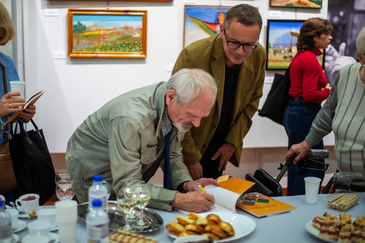 Wernisaż - "Grupa Bielszowicka – 60. rocznica powstania". / fot. Natalia Salwiczek