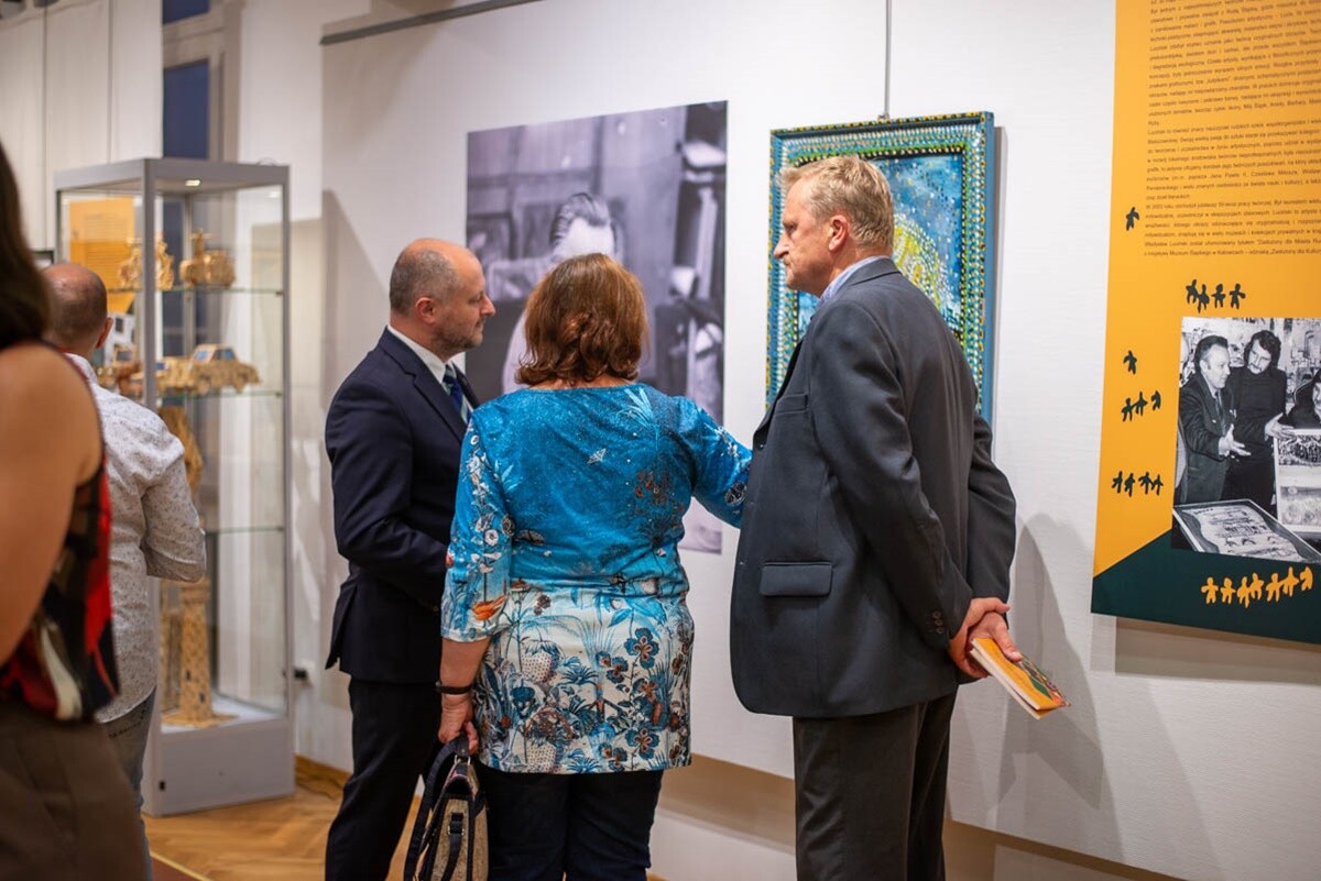 Wernisaż - "Grupa Bielszowicka – 60. rocznica powstania". / fot. Natalia Salwiczek