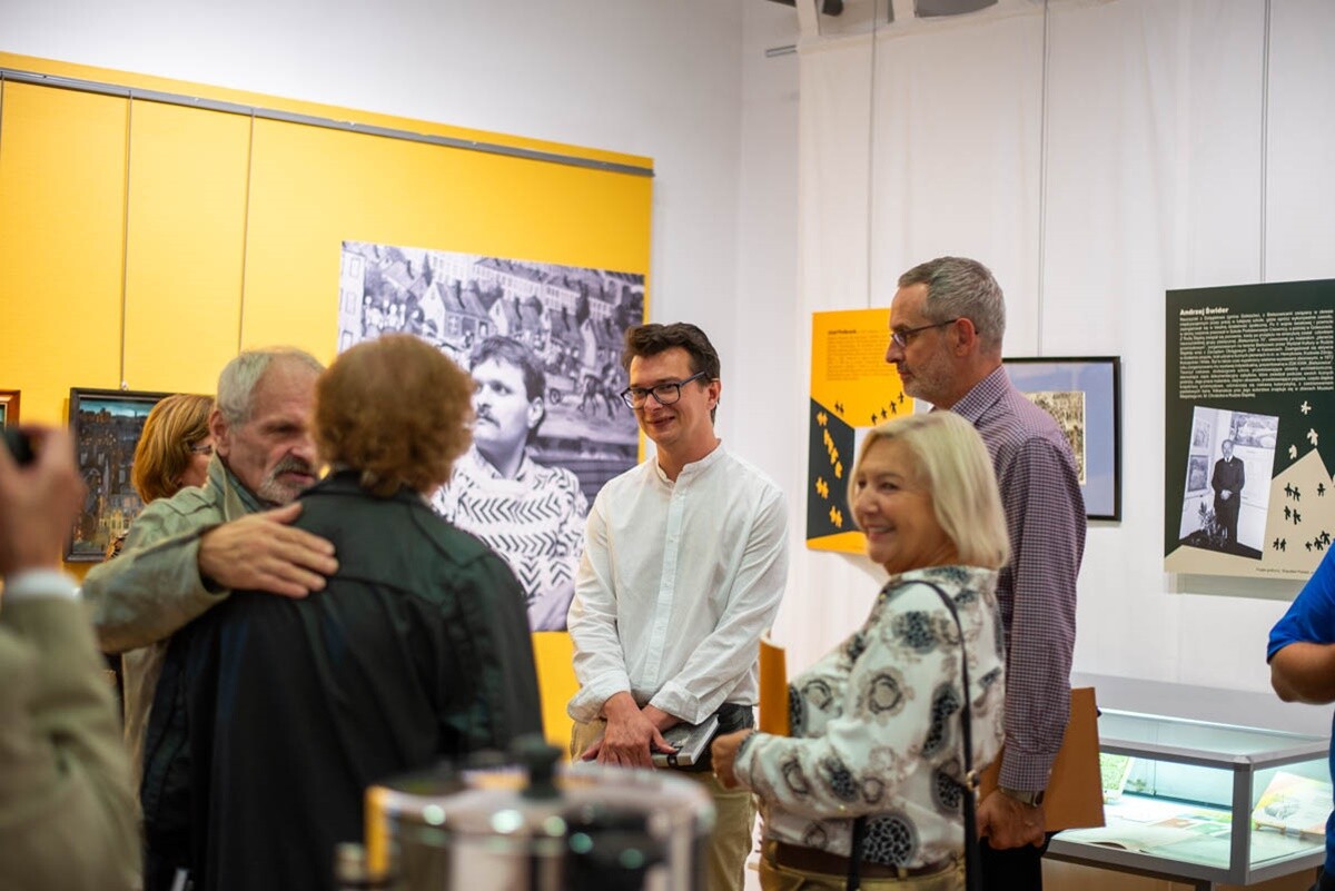Wernisaż - "Grupa Bielszowicka – 60. rocznica powstania". / fot. Natalia Salwiczek