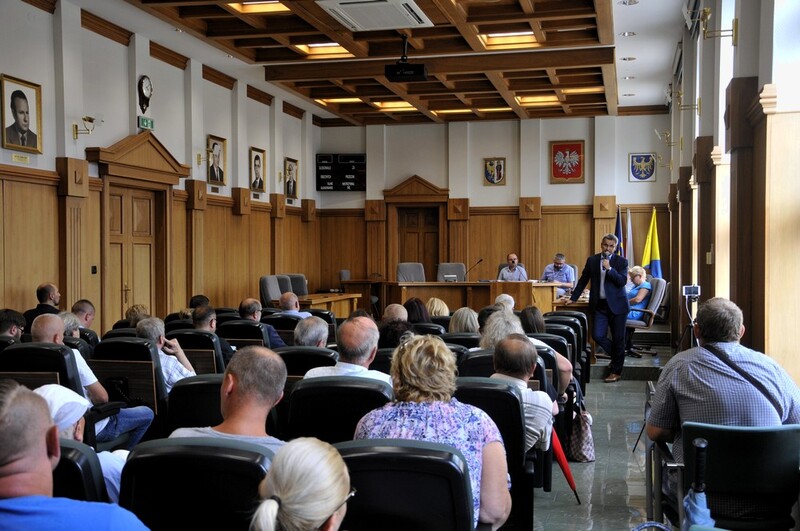 [WIDEO] Burzliwe spotkanie w UM w sprawie trasy N-S