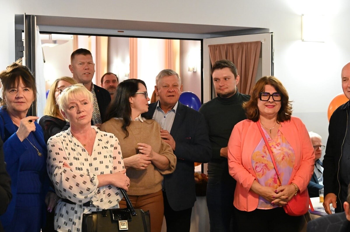 Wieczór wyborczy Michała Pierończyka. / fot. FB Michał Pierończyk