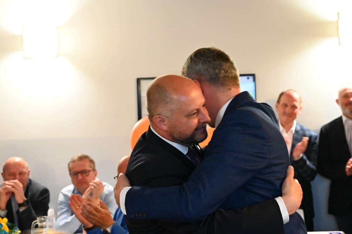 Wieczór wyborczy Michała Pierończyka. / fot. FB Michał Pierończyk