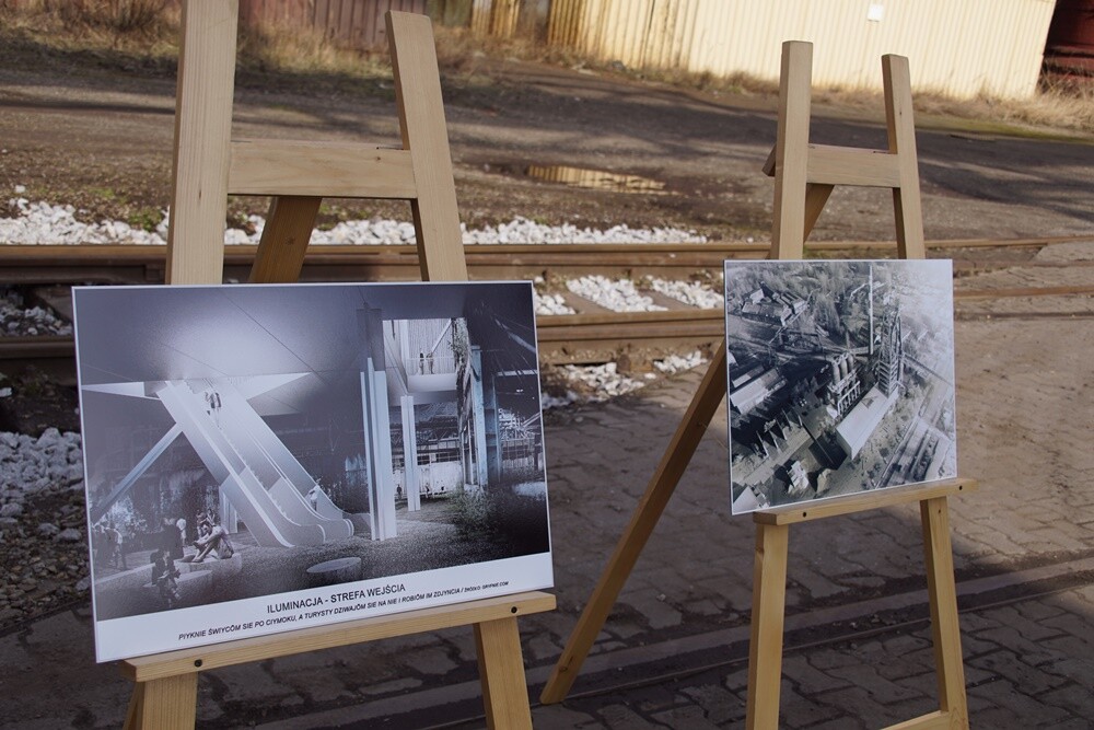 Wielki Piec Huty Pokój przed renowacją.