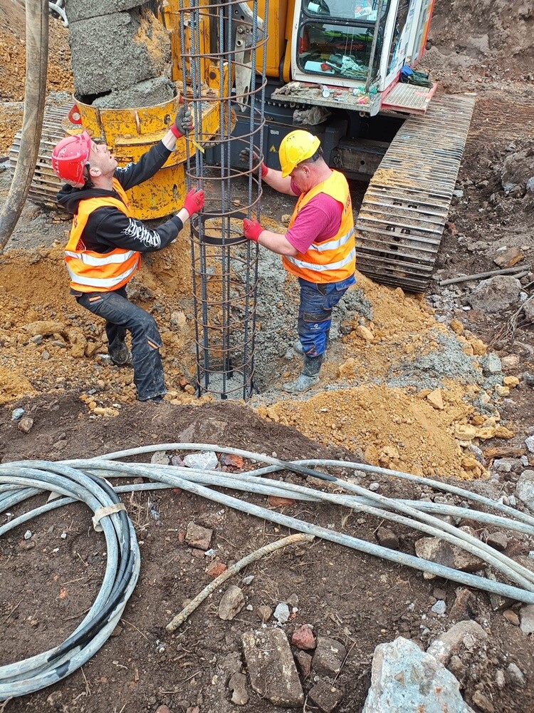 Kolejny miesiąc prac przy adaptacji Wielkiego Pieca Huty Pokój za nami, a efekty są widoczne z dnia na dzień. / fot. UM Ruda Śląska