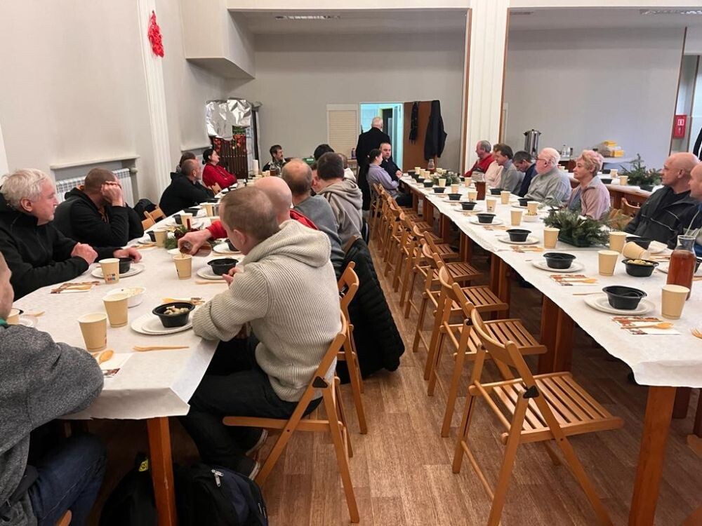 Wigilia dla ubogich i potrzebujących 2023/fot. MOPS Ruda Śląska