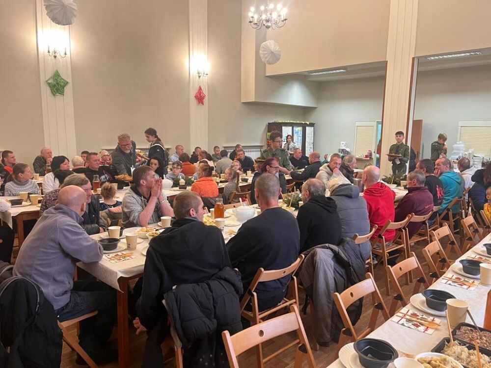 Wigilia dla ubogich i potrzebujących 2023/fot. MOPS Ruda Śląska