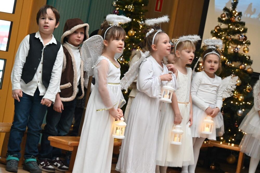 Spotkanie opłatkowe dyrektorów rudzkich szkół i przedszkoli/fot. FB Michał Pierończyk
