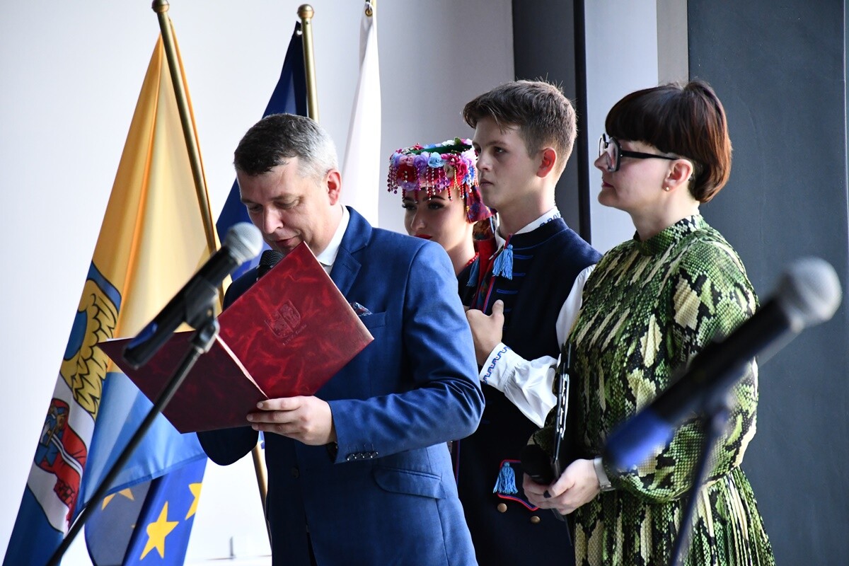 Wojewódzkie rozpoczęcie roku szkolnego w Szkole Podstawowej nr 17 w Rudzie Śląskiej.