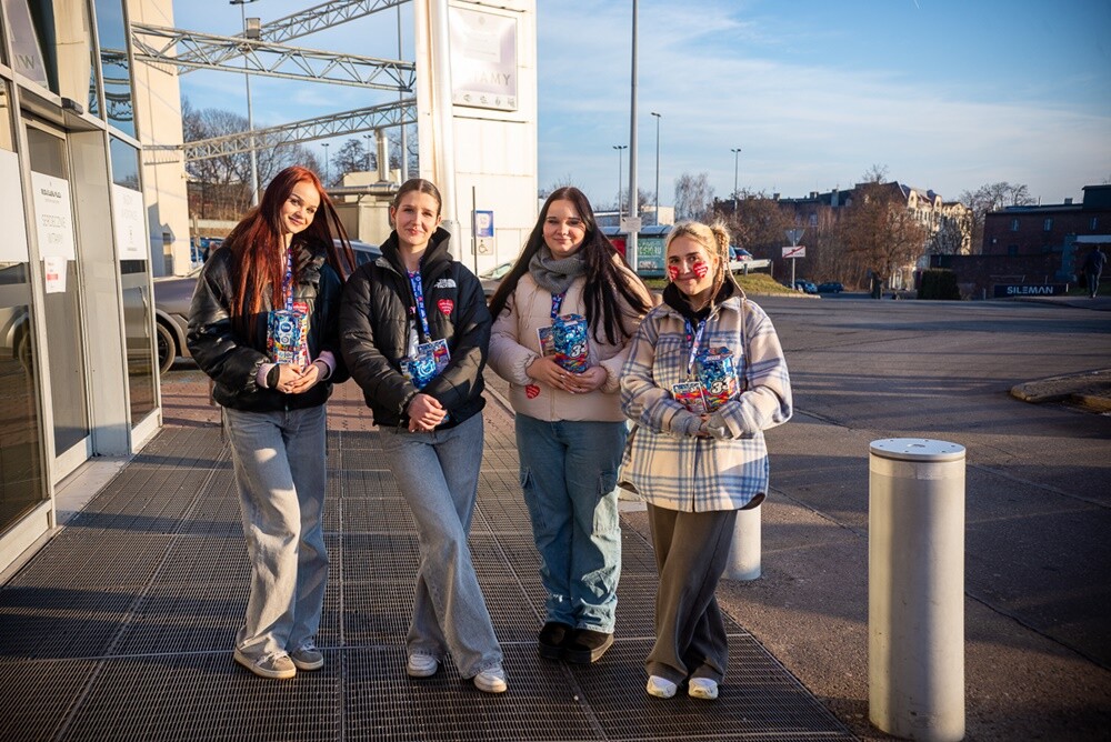 WOŚP 2025 - Wolontariusze. / fot. Natalia Salwiczek / UM Ruda Śląska