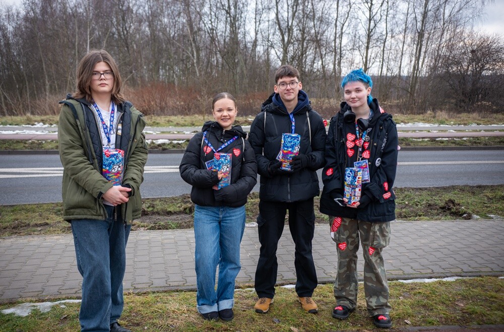 WOŚP 2025 - Wolontariusze. / fot. Natalia Salwiczek / UM Ruda Śląska