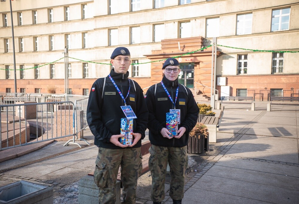 WOŚP 2025 - Wolontariusze. / fot. Natalia Salwiczek / UM Ruda Śląska