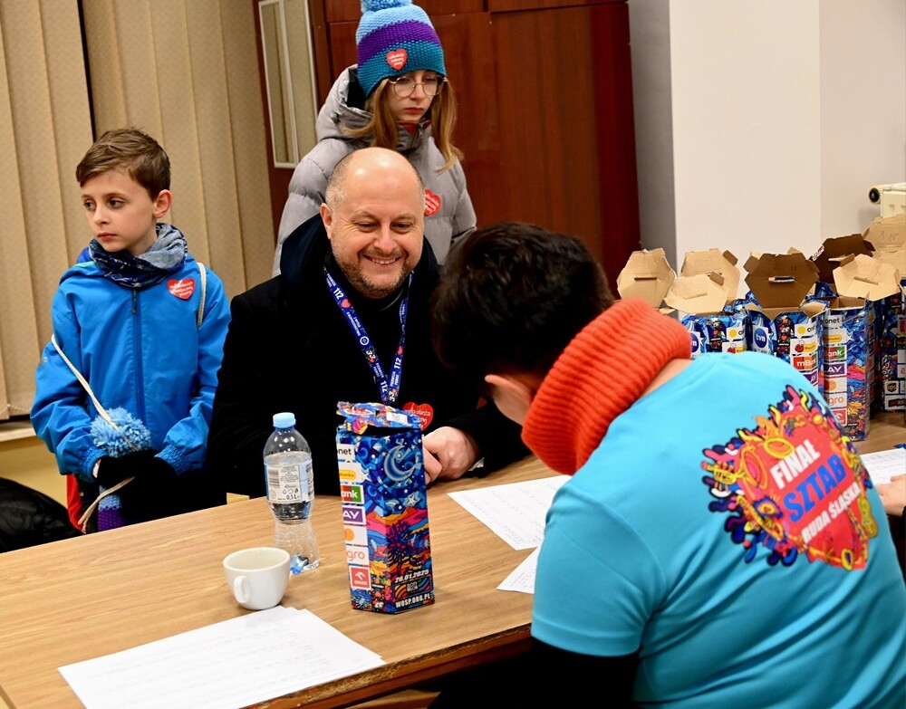 WOŚP 2025 - Wolontariusze. / fot. Natalia Salwiczek / UM Ruda Śląska