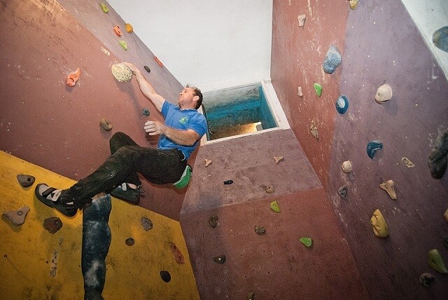 Wspinaczka wymaga systematyczności - Jacek Czech, "Bunkier w skale"