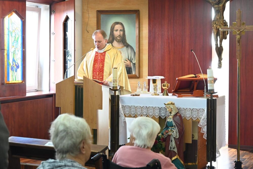 Ośrodek św. Elżbiety wspomina swoją patronkę/fot. FB Anna Krzysteczko