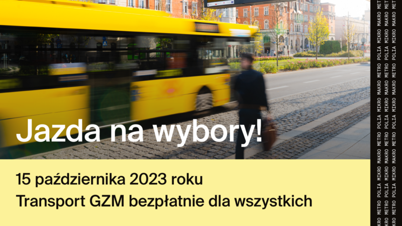 Wybory 2023: Bezpłatny transport zbiorowy 15 października