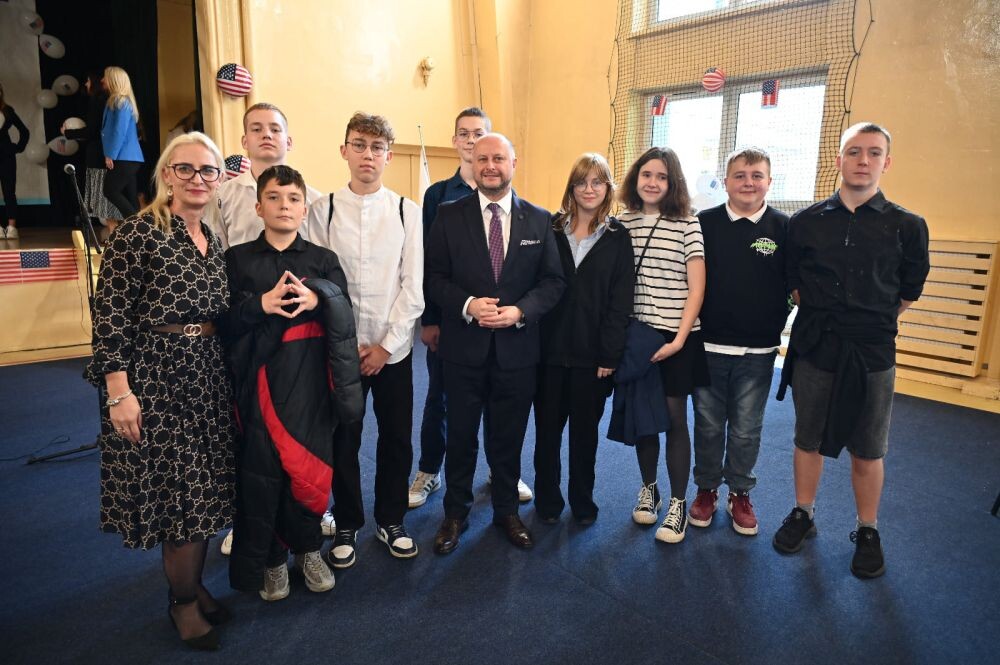 Prawybory prezydenta USA w IV LO im. HC Hoovera/fot. IV LO, FB Michał Pierończyk