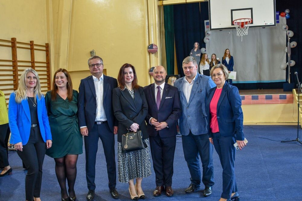 Prawybory prezydenta USA w IV LO im. HC Hoovera/fot. IV LO, FB Michał Pierończyk