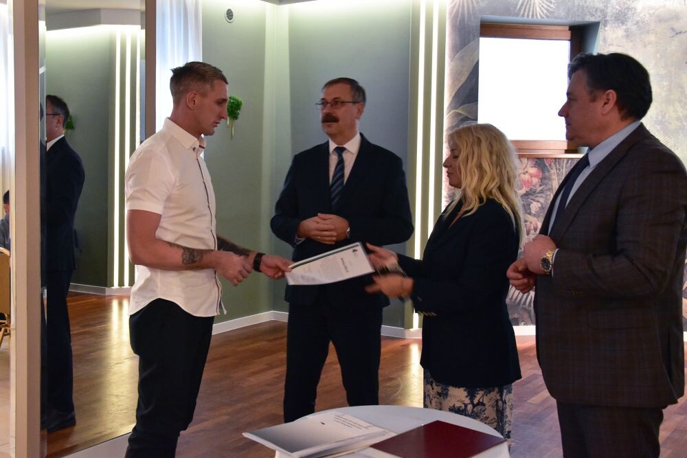 Ratownicy z KWK Ruda Ruch Halemba wyróżnieni!/fot. PGG