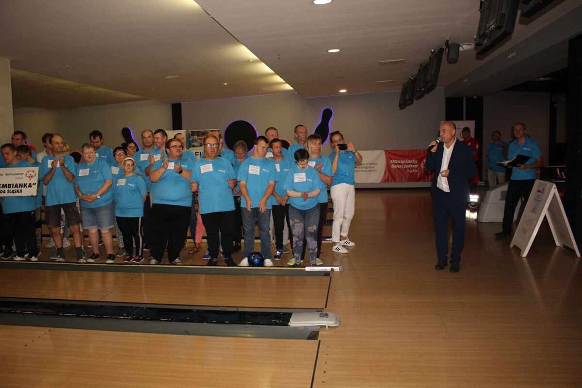 XLVI Makroregionalny Śląski Turniej Bowlingowy Olimpiad Specjalnych. / fot. UM Ruda Śląska