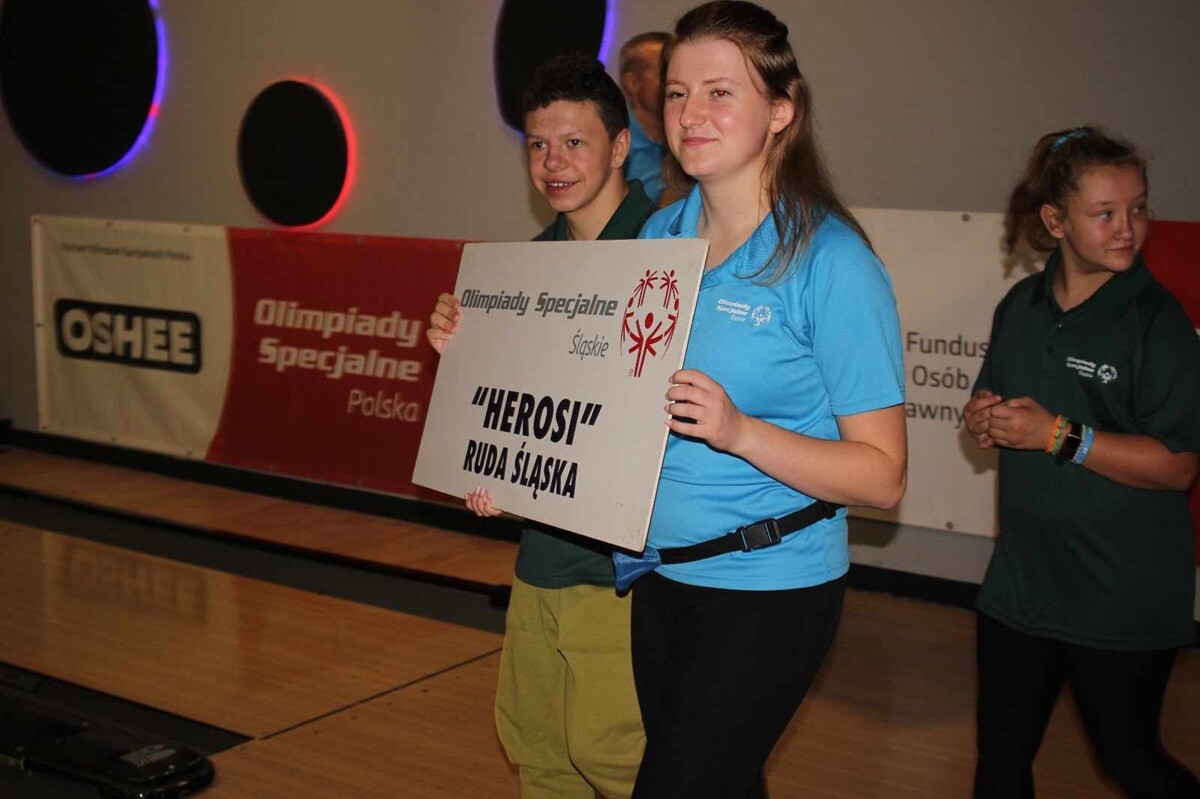 XLVI Makroregionalny Śląski Turniej Bowlingowy Olimpiad Specjalnych. / fot. UM Ruda Śląska