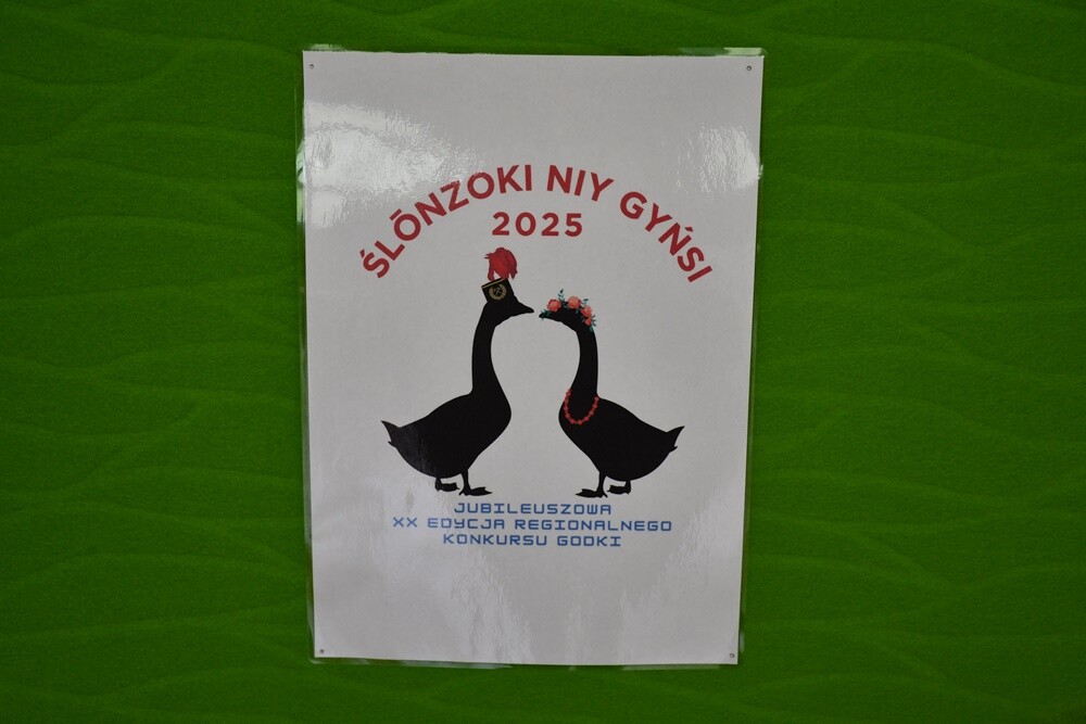 XX edycja Regionalnego Konkursu Ślōnskij Godki ,,Ślōnzoki niy gyńsi”.