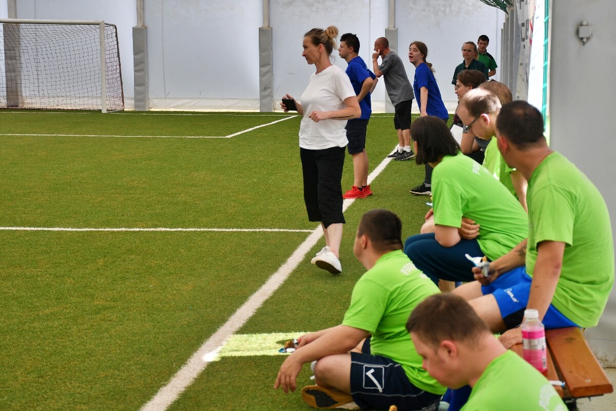 XXII Śląski Turniej w halowej Piłce Nożnej Olimpiad Specjalnych. / fot. Jacek Knapik