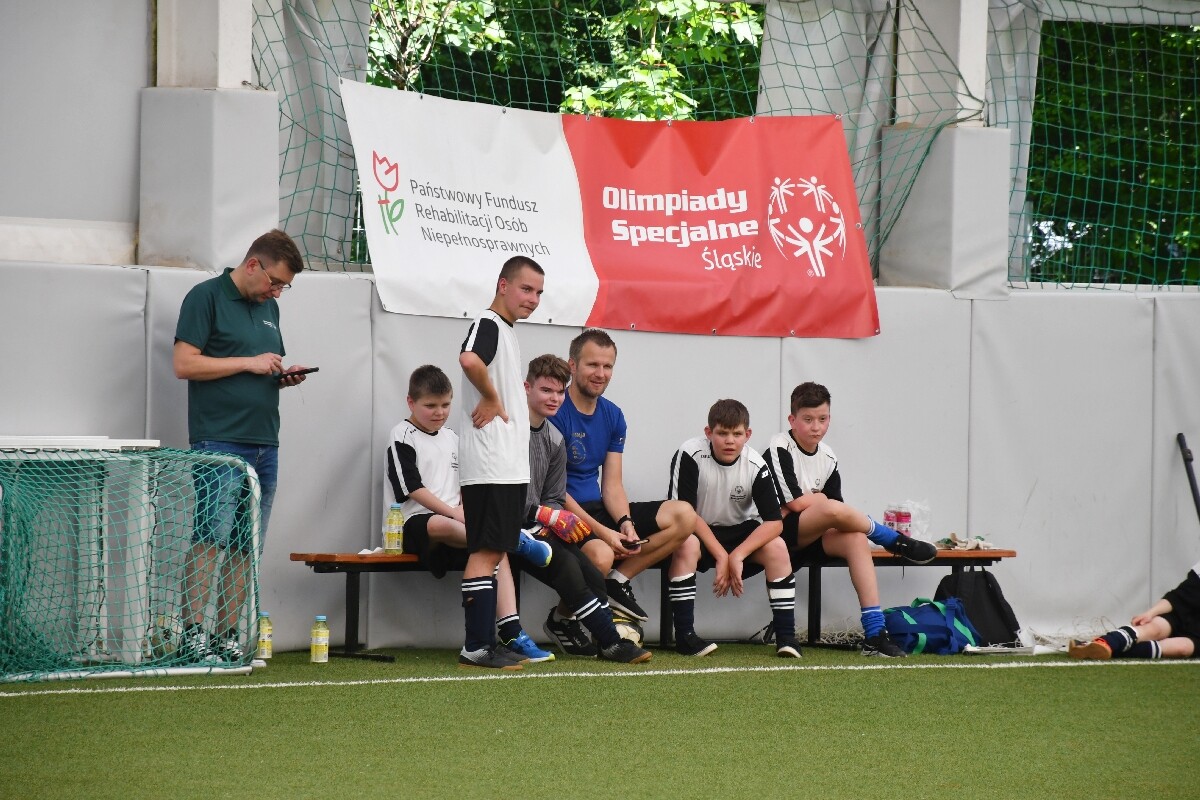 XXII Śląski Turniej w halowej Piłce Nożnej Olimpiad Specjalnych. / fot. Jacek Knapik