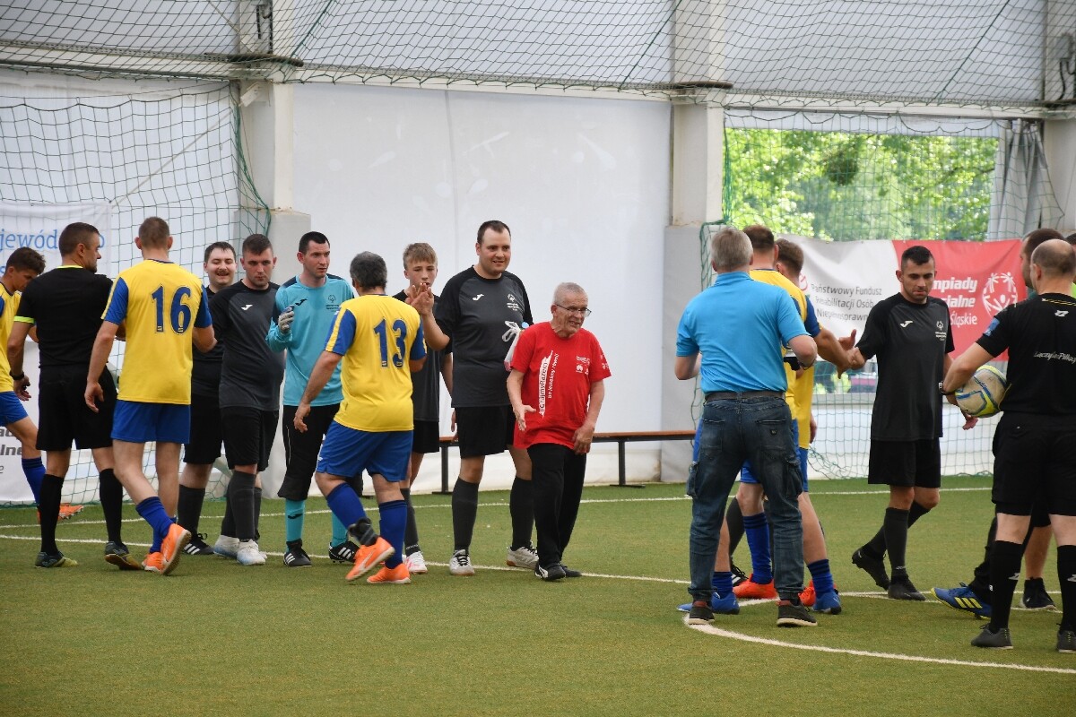XXII Śląski Turniej w halowej Piłce Nożnej Olimpiad Specjalnych. / fot. Jacek Knapik