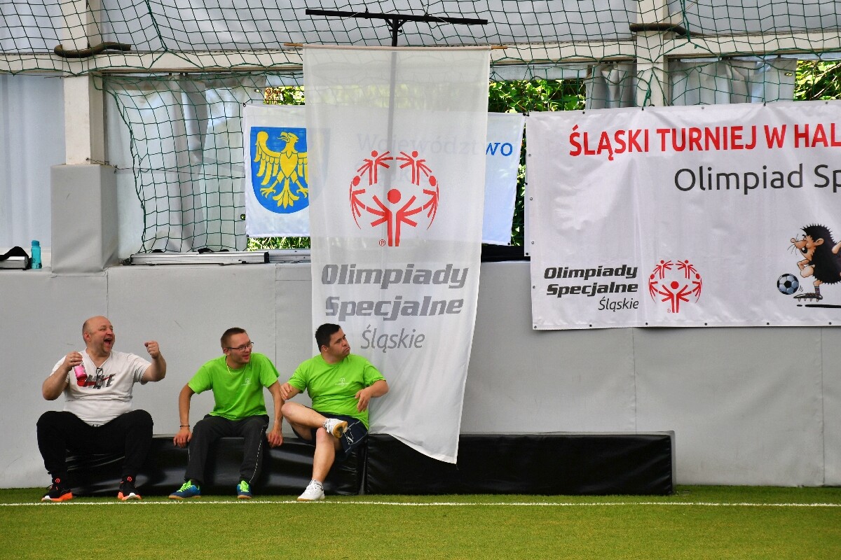 XXII Śląski Turniej w halowej Piłce Nożnej Olimpiad Specjalnych. / fot. Jacek Knapik