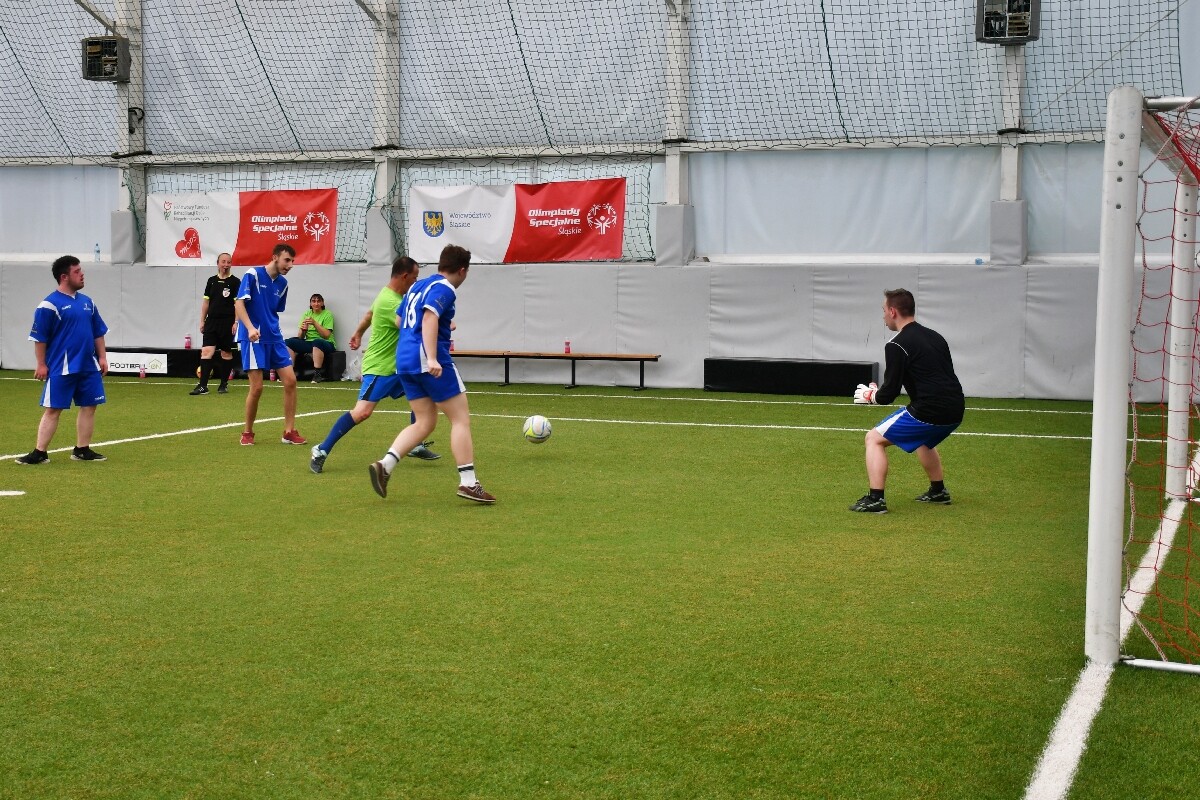 XXII Śląski Turniej w halowej Piłce Nożnej Olimpiad Specjalnych. / fot. Jacek Knapik