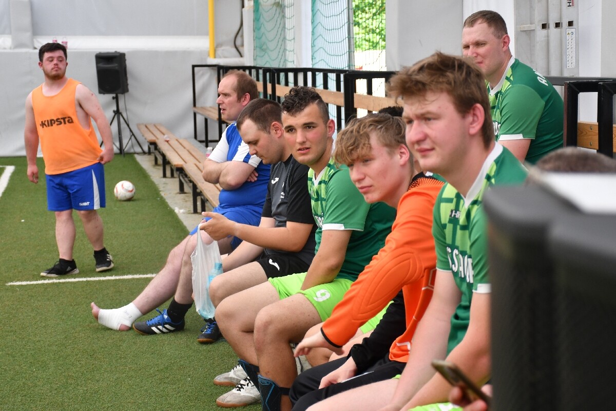 XXII Śląski Turniej w halowej Piłce Nożnej Olimpiad Specjalnych. / fot. Jacek Knapik