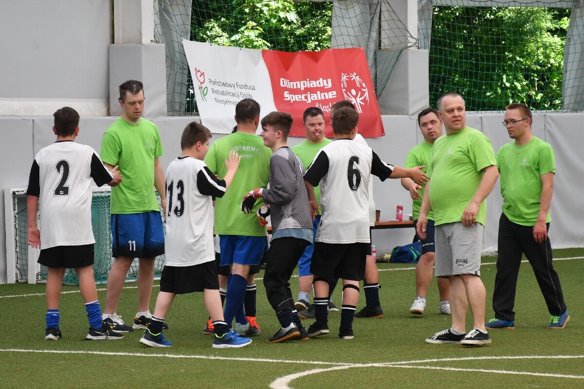 XXII Śląski Turniej w halowej Piłce Nożnej Olimpiad Specjalnych. / fot. Jacek Knapik