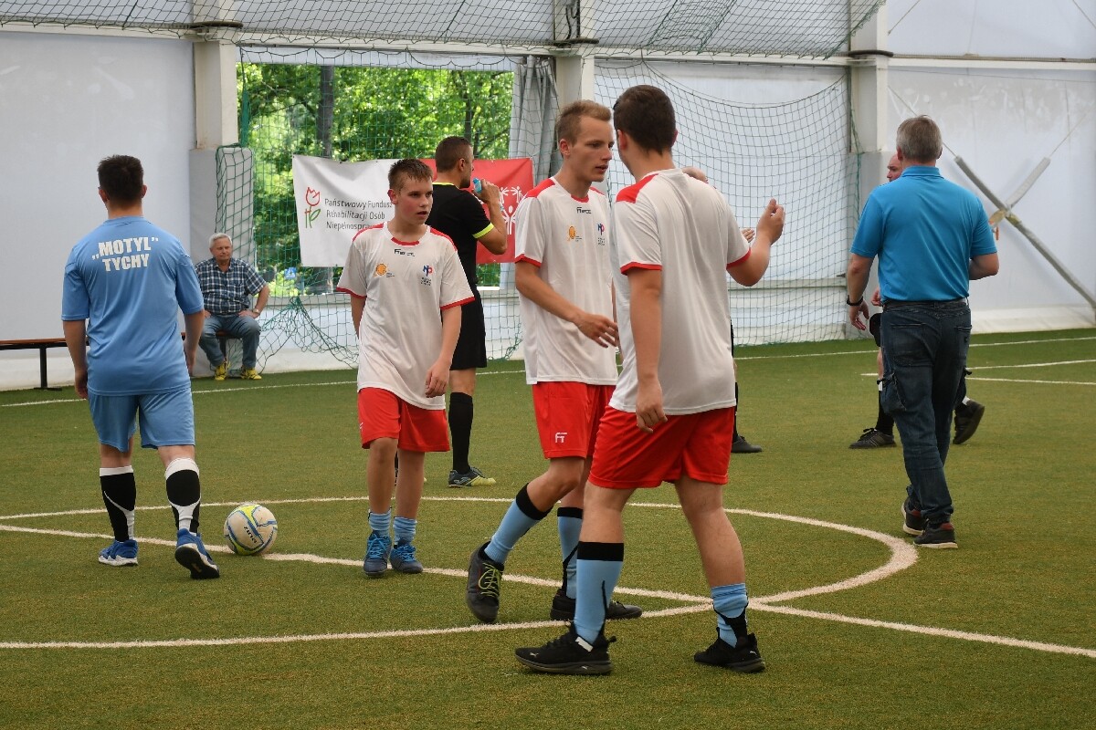 XXII Śląski Turniej w halowej Piłce Nożnej Olimpiad Specjalnych. / fot. Jacek Knapik