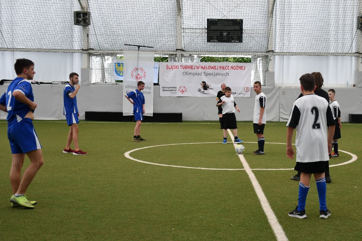 XXII Śląski Turniej w halowej Piłce Nożnej Olimpiad Specjalnych. / fot. Jacek Knapik