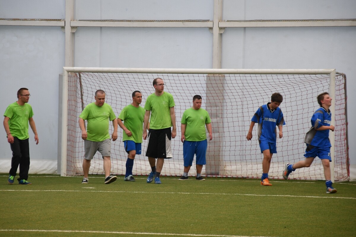 XXII Śląski Turniej w halowej Piłce Nożnej Olimpiad Specjalnych. / fot. Jacek Knapik