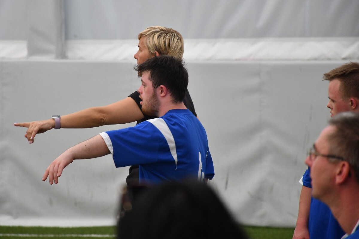 XXII Śląski Turniej w halowej Piłce Nożnej Olimpiad Specjalnych. / fot. Jacek Knapik