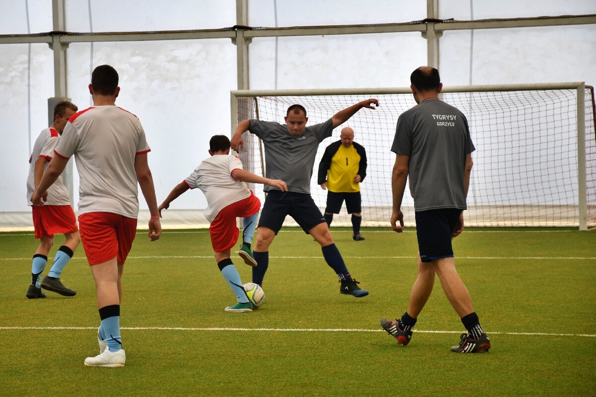 XXII Śląski Turniej w halowej Piłce Nożnej Olimpiad Specjalnych. / fot. Jacek Knapik