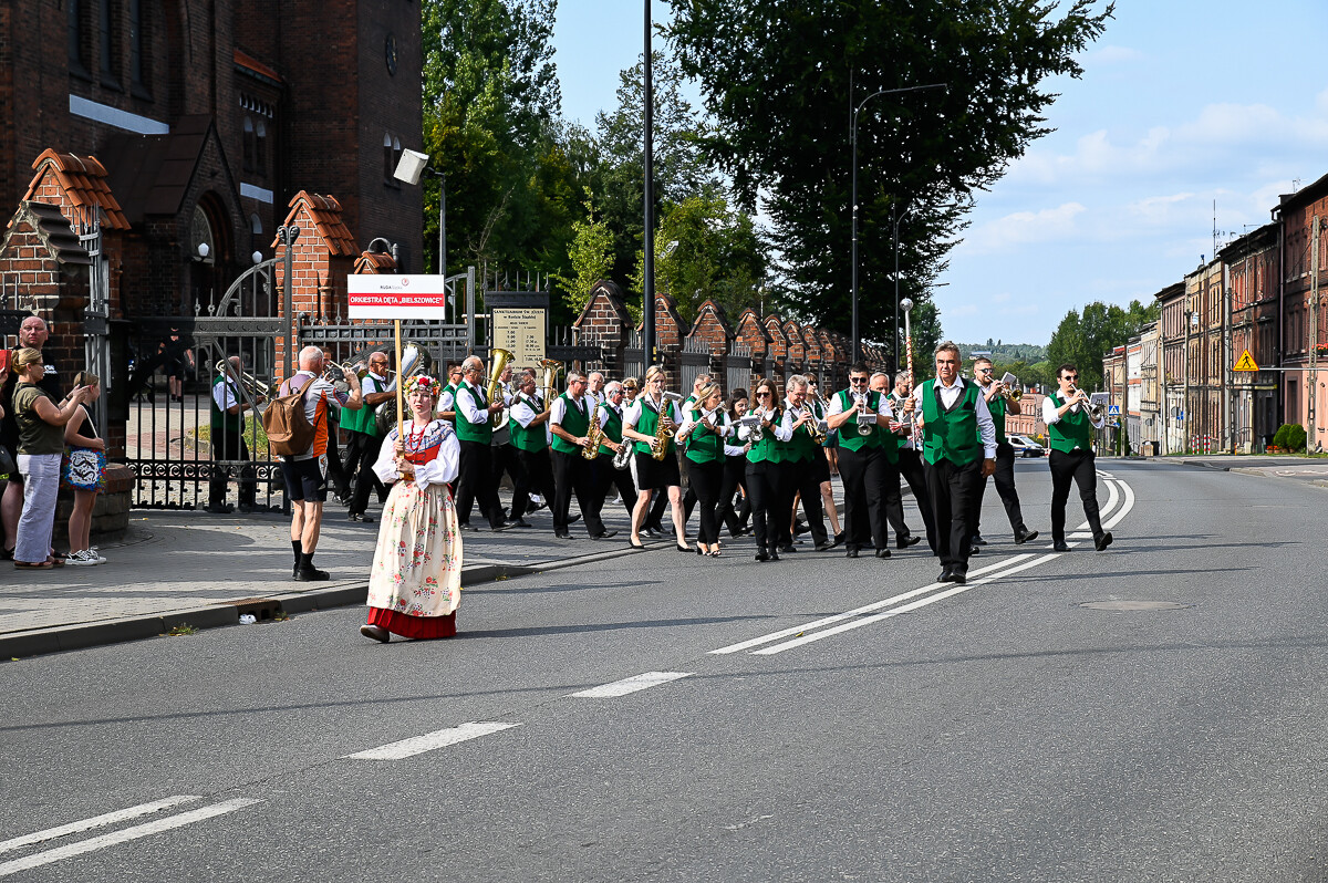 XXIII Festiwal Orkiestr Dętych odbywający się 25 sierpnia w Rudzie Śląskiej, przyniósł mieszkańcom wiele muzycznych wrażeń! / fot. Magdalena Ruda